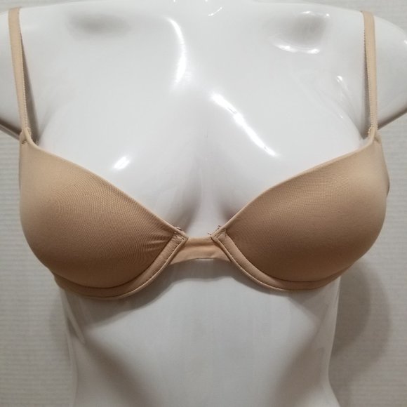 Victoria's Secret PINK bra 32B Wear Everywhere Demi solid basic convertible - Picture 5 of 15
